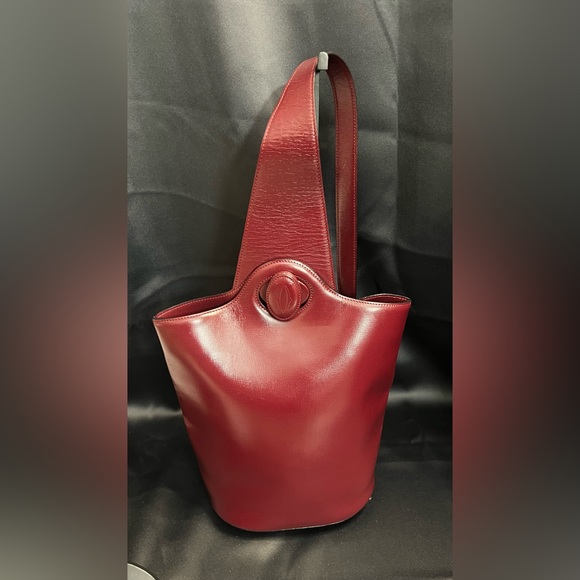Cartier Handbags - Cartier Leather Backpack